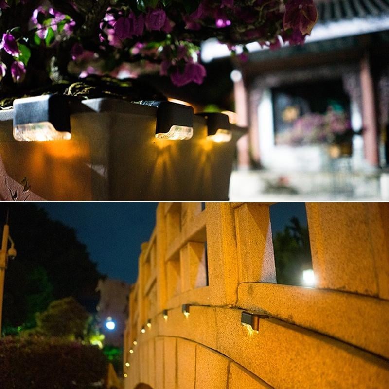 Eco Friendly Solar Powered Garden Step Lights