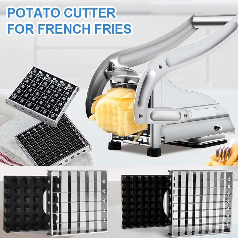 Easy Cut Stainless French Fry Slicer
