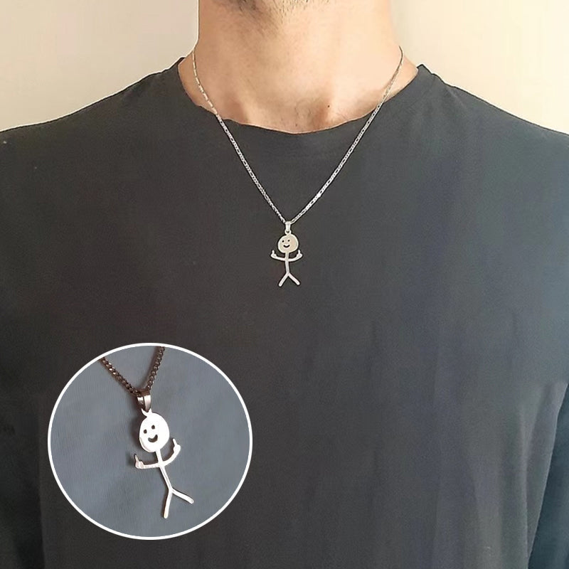 Trendy Funny Pendant Necklace