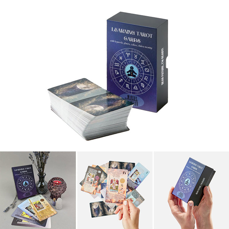Guided Tarot Card Deck with Interpretations - Fesara