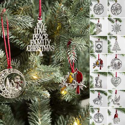 Metallic Christmas Tree Ornament