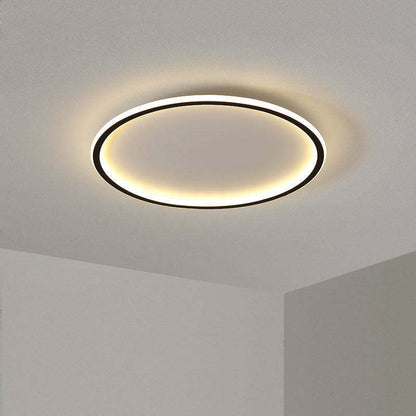 Stylish Round LED Ceiling Light with Dimmable Brightness