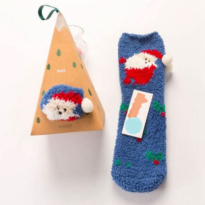 Cozy Christmas Holiday Socks
