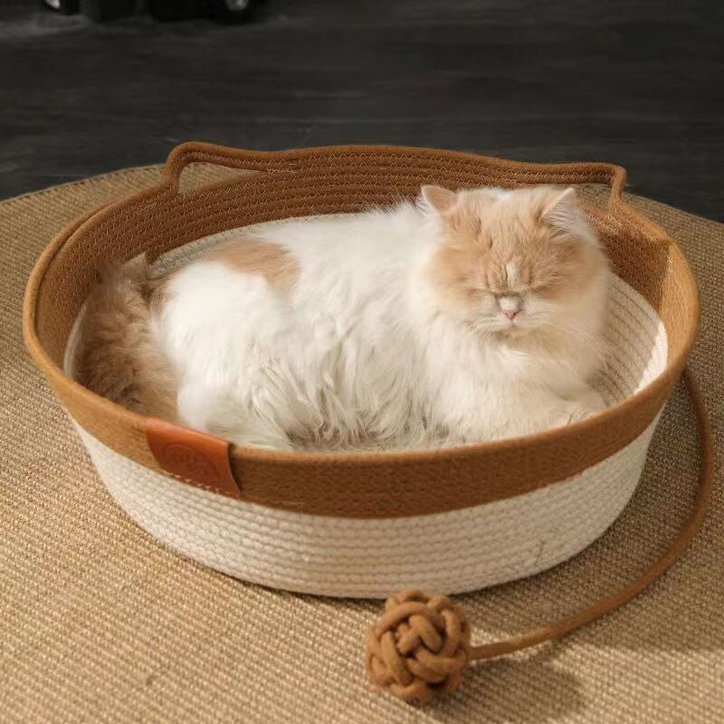 Calming Cat Bed for Relaxation