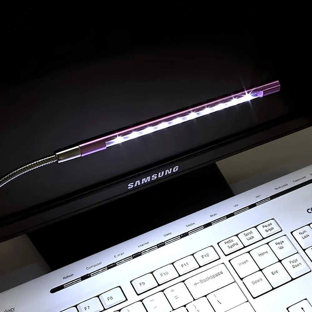 Compact LED Keyboard Lamp - Fesara