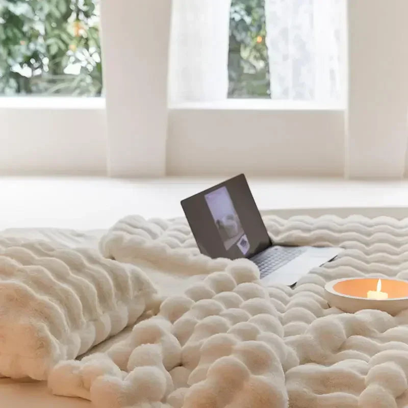 Cozy Fleece Reversible Soft Blanket