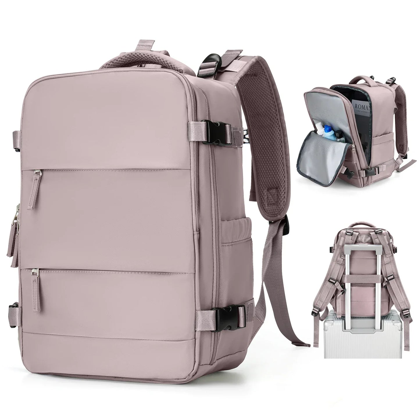 Waterproof Travel Backpack with Laptop Sleeve