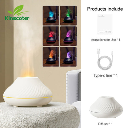 Colorful Mist USB Mini Humidifier Lamp - Fesara