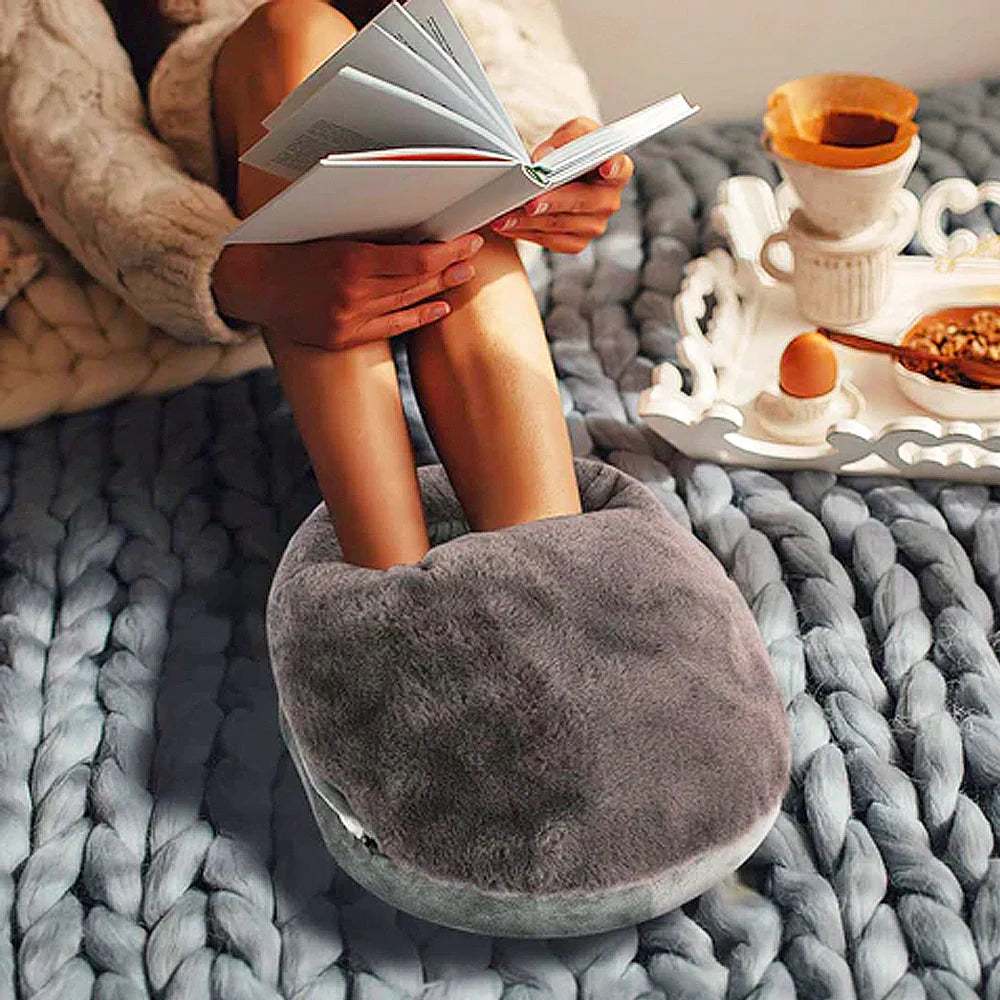 Cozy XL Electric Foot Warmer - Soft Heated Comfort - Fesara
