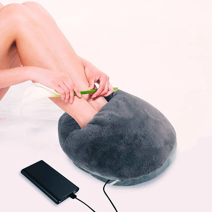 Cozy XL Electric Foot Warmer - Soft Heated Comfort