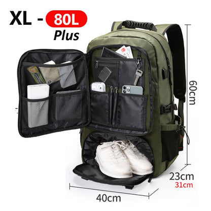 Spacious Outdoor Adventure Big Travel Backpack