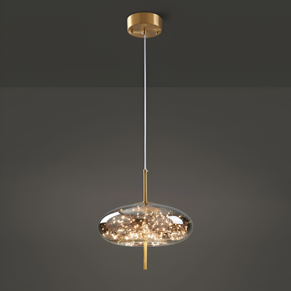 Elegant Glass Modern Pendant Light