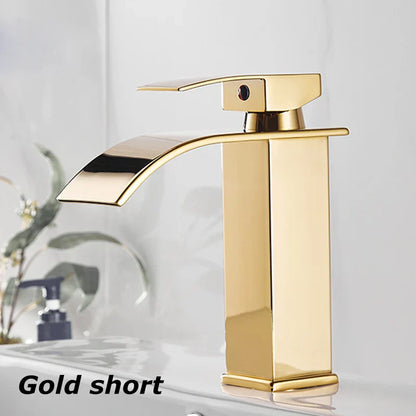 Luxury Bathroom Faucet Stainless Steel Tap