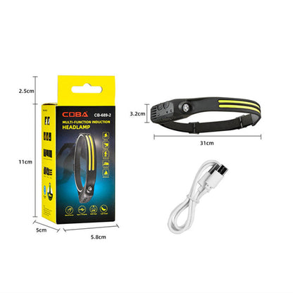 Rechargeable Waterproof LED Headlamp