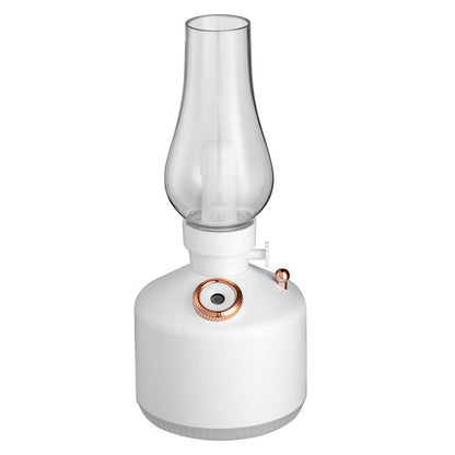 Compact Wireless Humidifier with Night Light & Color Modes