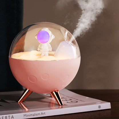 Compact Travel Astronaut Humidifier for Home Office Use