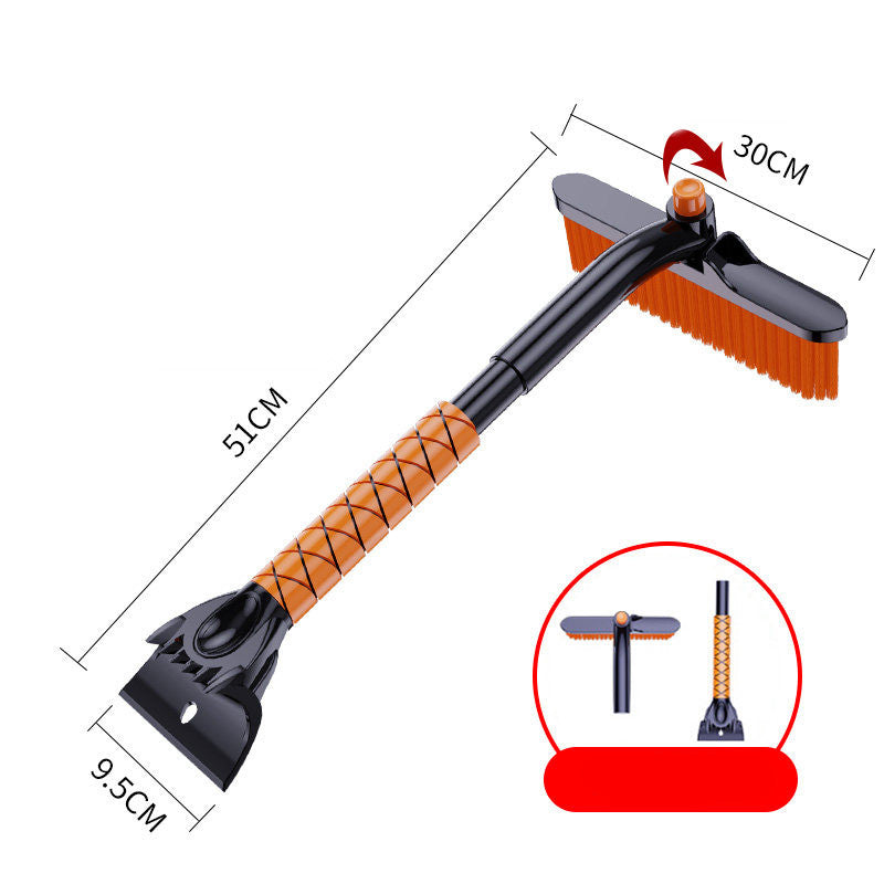 Ice Scraper And Deicer Tool For Cars