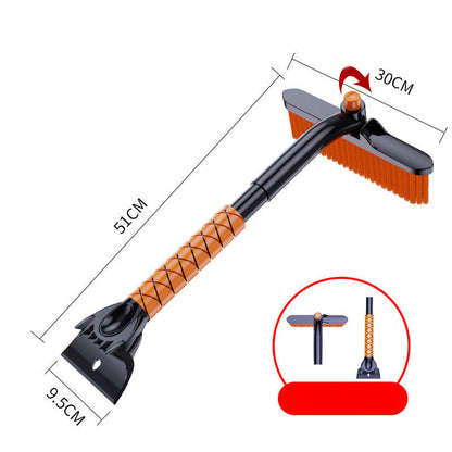 Ice Scraper And Deicer Tool For Cars