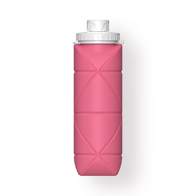 Portable Folding Silicone Water Bottle for Outdoor Use