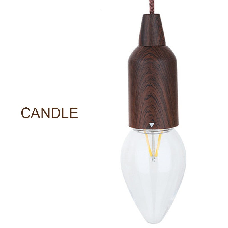 Bright Solar Powered Outdoor Bulb for Patio and Camping