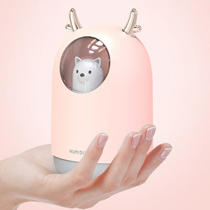 Compact Cool Mist Humidifier with Night Light