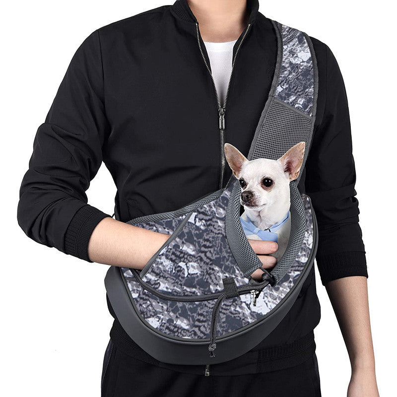 Comfy Pet Sling Bag with Adjustable Strap & Phone Pocket