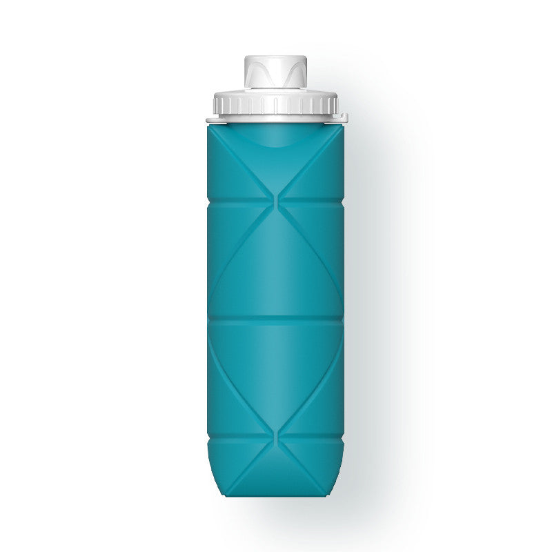 Portable Folding Silicone Water Bottle for Outdoor Use