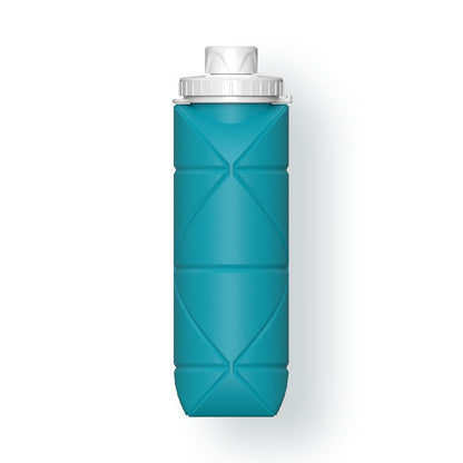 Portable Folding Silicone Water Bottle for Outdoor Use