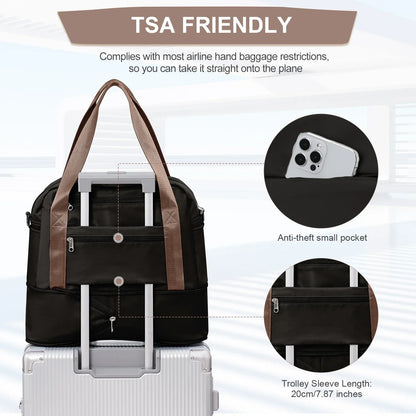 Compact Lightweight Carry On Travel Bag