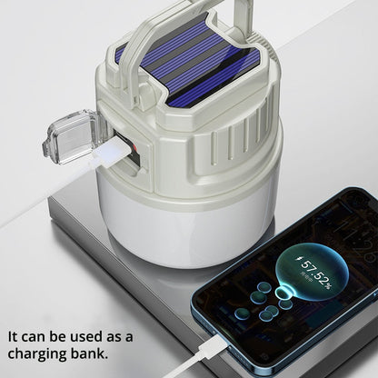 Portable Solar Powered Camping Lantern Light
