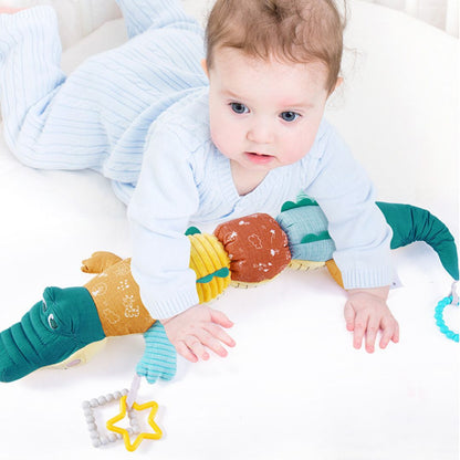 Soft Crocodile Rattle Toy with Music