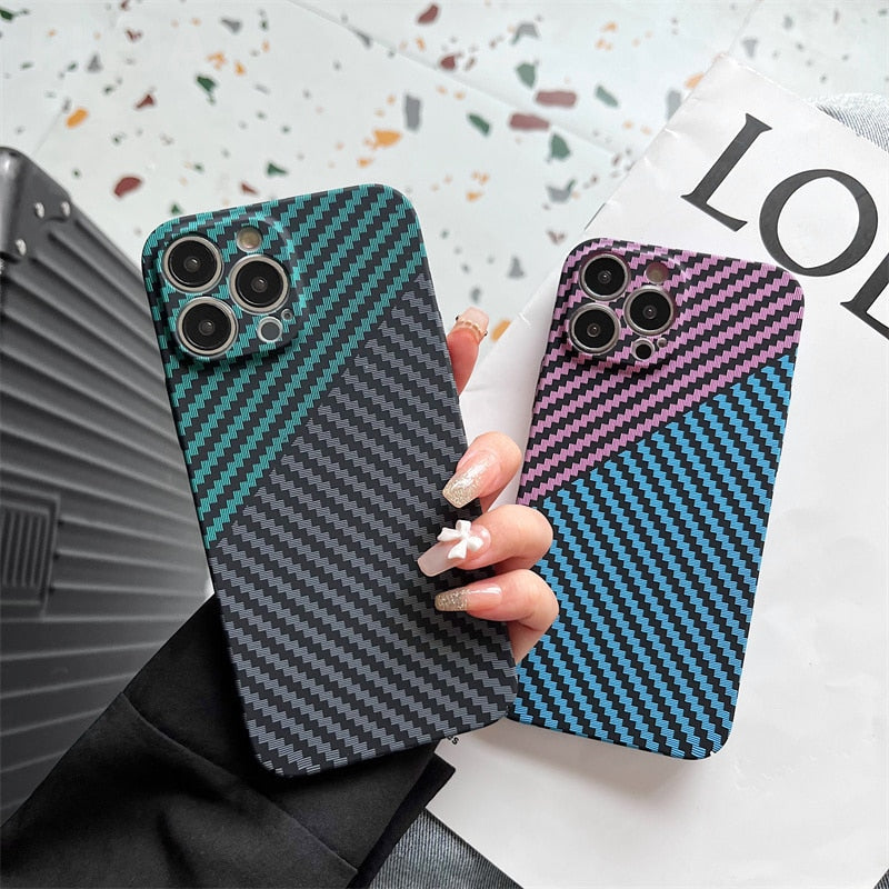 Urban Chic Patterned Phone Case
