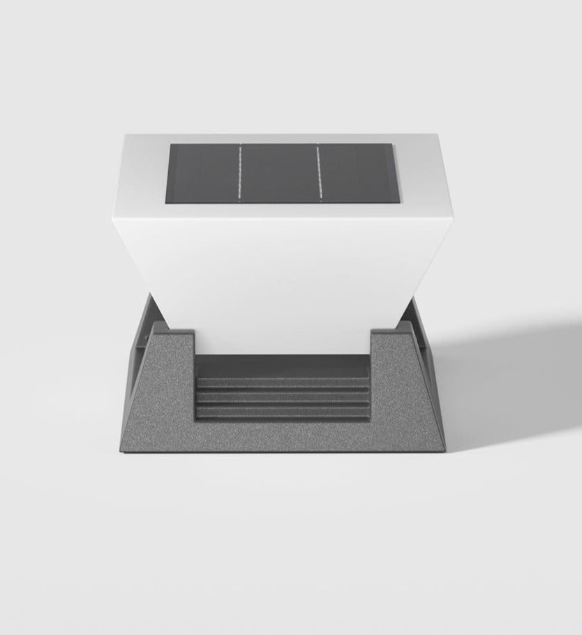 Bright Outdoor Solar Powered Wall Lamp with Motion Sensor