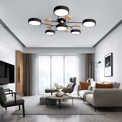 Sleek LED Ceiling Fixture Home Lighting