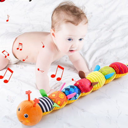 Soft Musical Plush Caterpillar Toy
