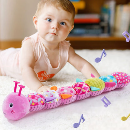 Soft Musical Plush Caterpillar Toy