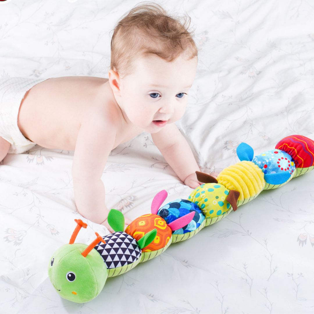 Soft Musical Plush Caterpillar Toy - Fesara