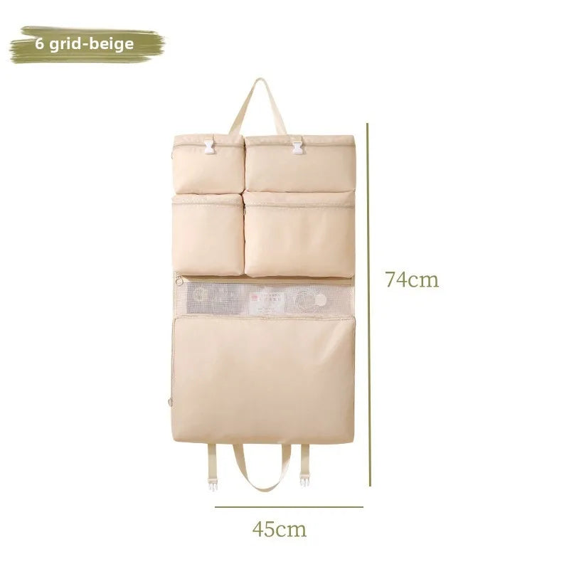 Portable Folding Travel Bag with Pockets