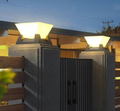 Bright Outdoor Solar Powered Wall Lamp with Motion Sensor