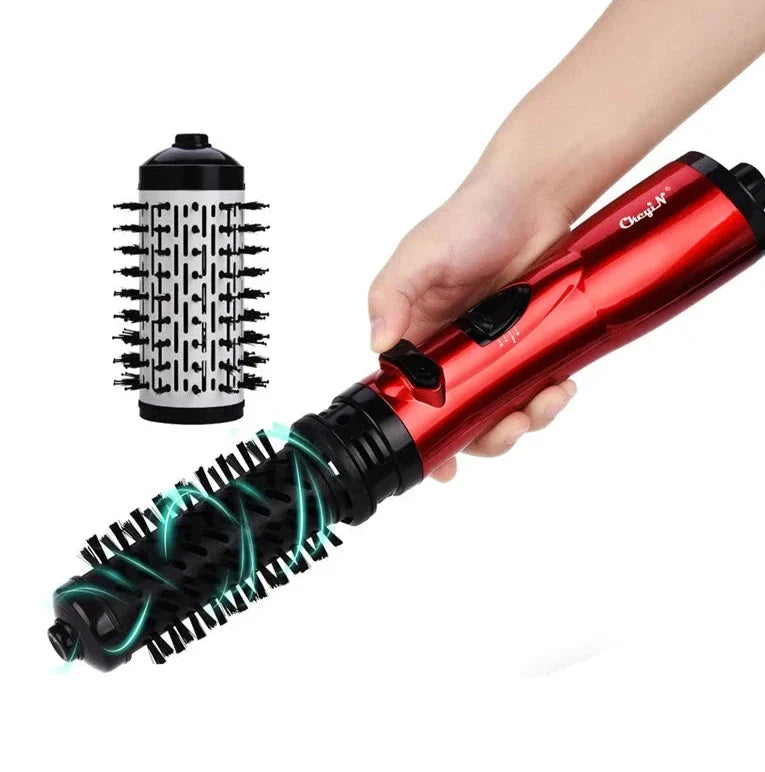 Auto Rotating Ceramic Round Hair Brush Styler