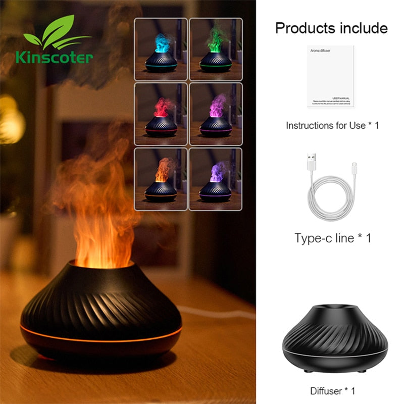 Colorful Mist USB Mini Humidifier Lamp