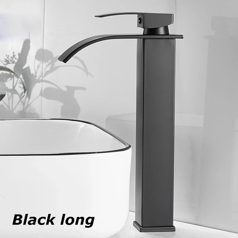 Luxury Bathroom Faucet Stainless Steel Tap