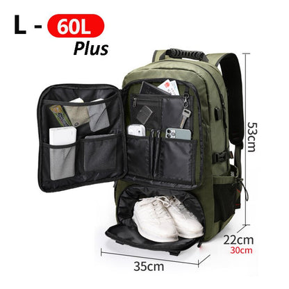Spacious Outdoor Adventure Big Travel Backpack