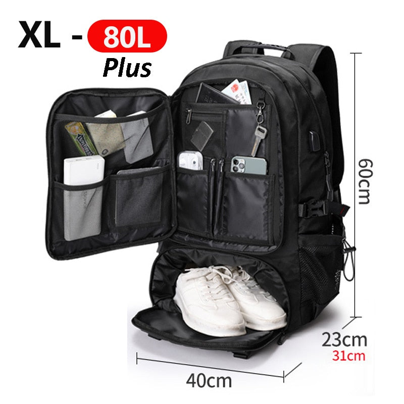 Spacious Outdoor Adventure Large Travel Backpack
