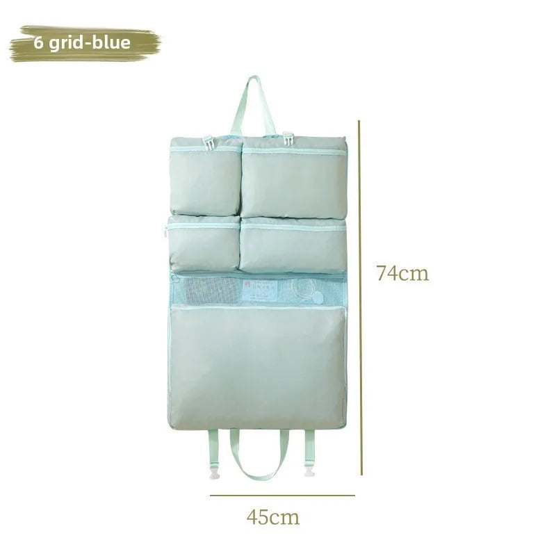 Portable Folding Travel Bag with Pockets