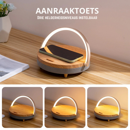 Multifunctional LED Desk Lamp with Speaker and Charger