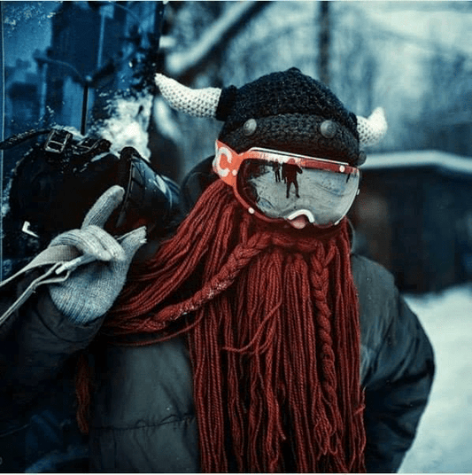Warm Viking Winter Beanie Hat - Fesara