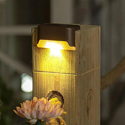 Waterproof Outdoor Solar Powered Garden Lamp
