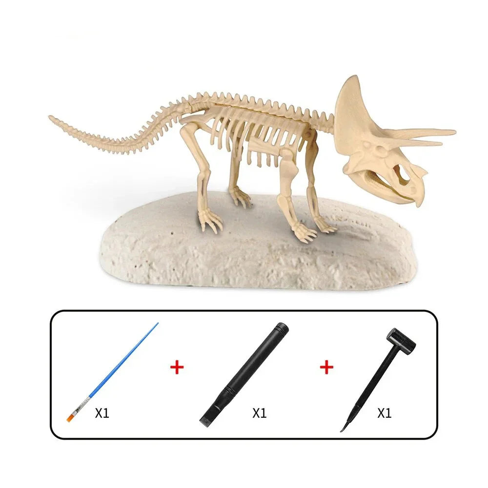 Dino Excavation Kit - Dig and Discover Fossils Set