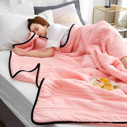 Cooling Breathable Summer Blanket for Hot Nights
